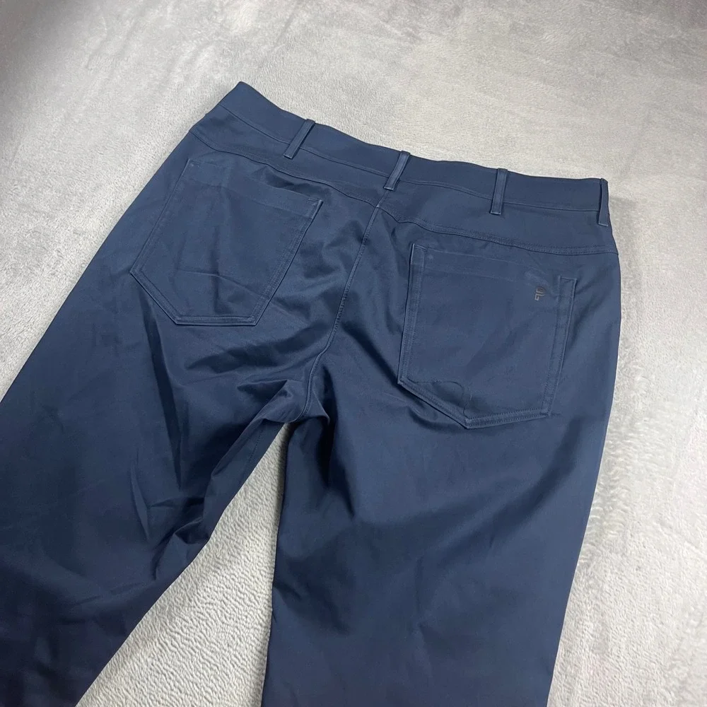 Public Rec All Day Every Day 5-Pocket Pants Navy Blue Mens 34x30 Travel Chino